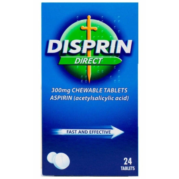DISPRIN Direct 300mg Orodispersible Tablets Aspirin