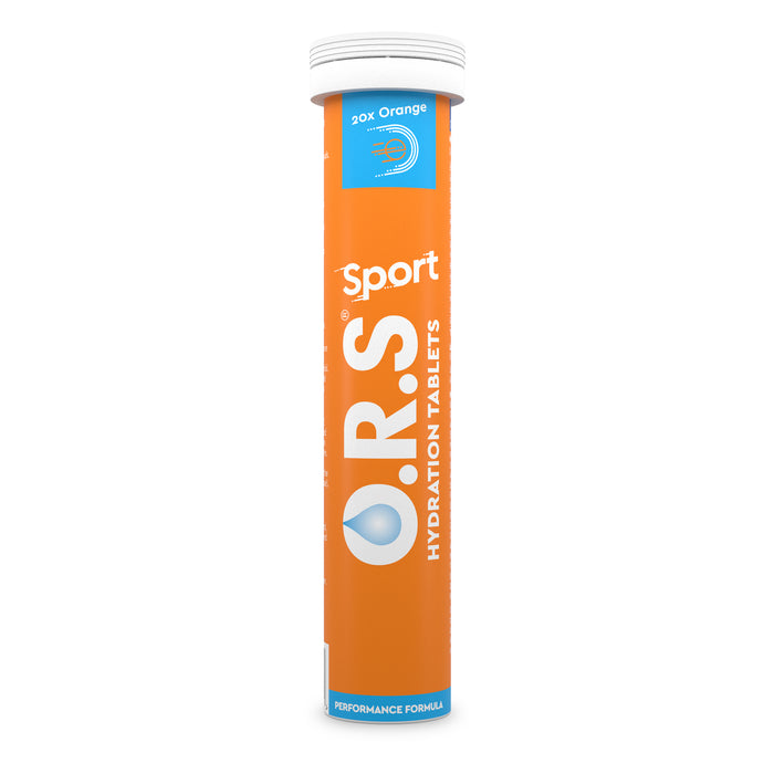 ORS Sport Hydration Tablets - Orange flavour 20 tablets
