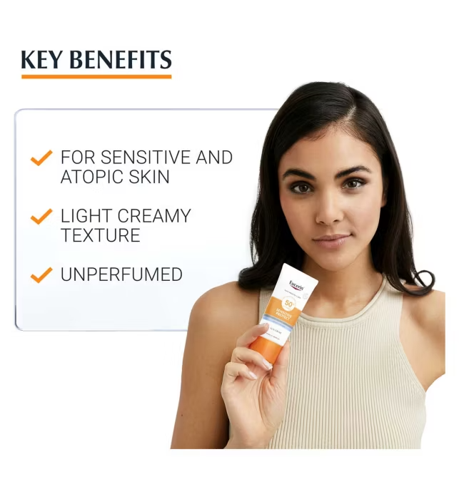 Eucerin Sensitive Protect Sun Cream SPF50+ 50ML