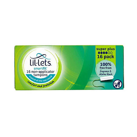 Lil-lets Smartfit Non-Applicator Tampons - 16 Pack