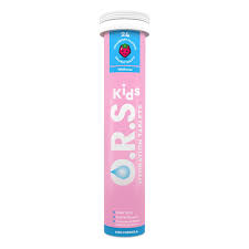 ORS Kids Hydration Tablets - Strawberry Flavour 24 tablets