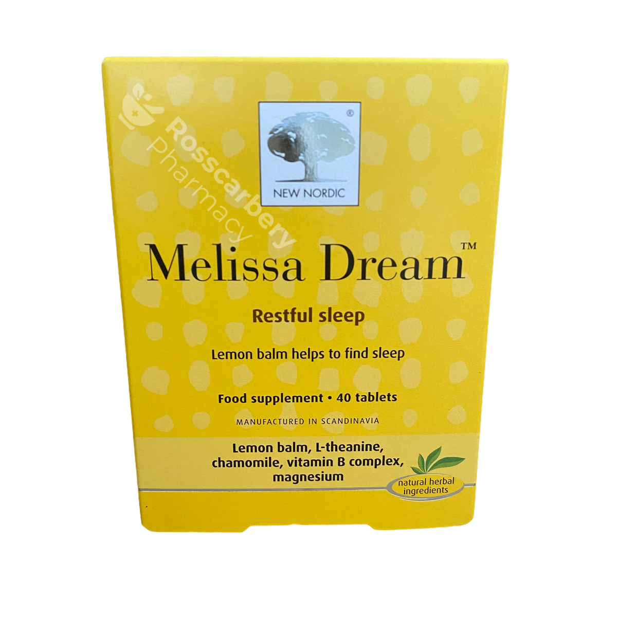 Melissa Dreams Restful Sleep - 40 Tablets