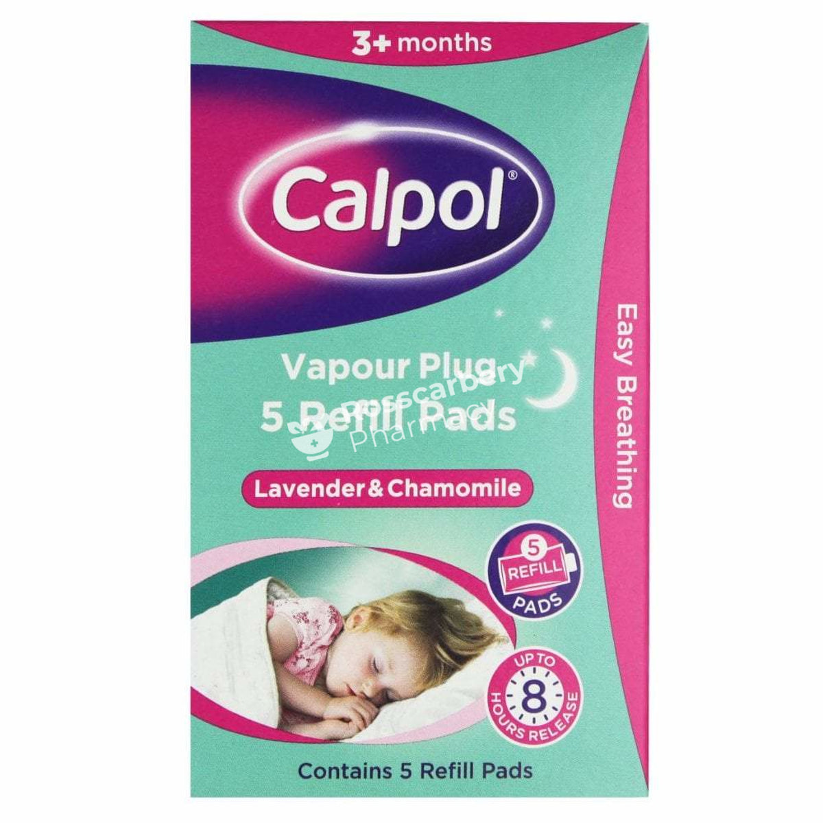 Calpol Vapour Plug Refill Pads - Lavender & Chamomile Childrens Decongestant