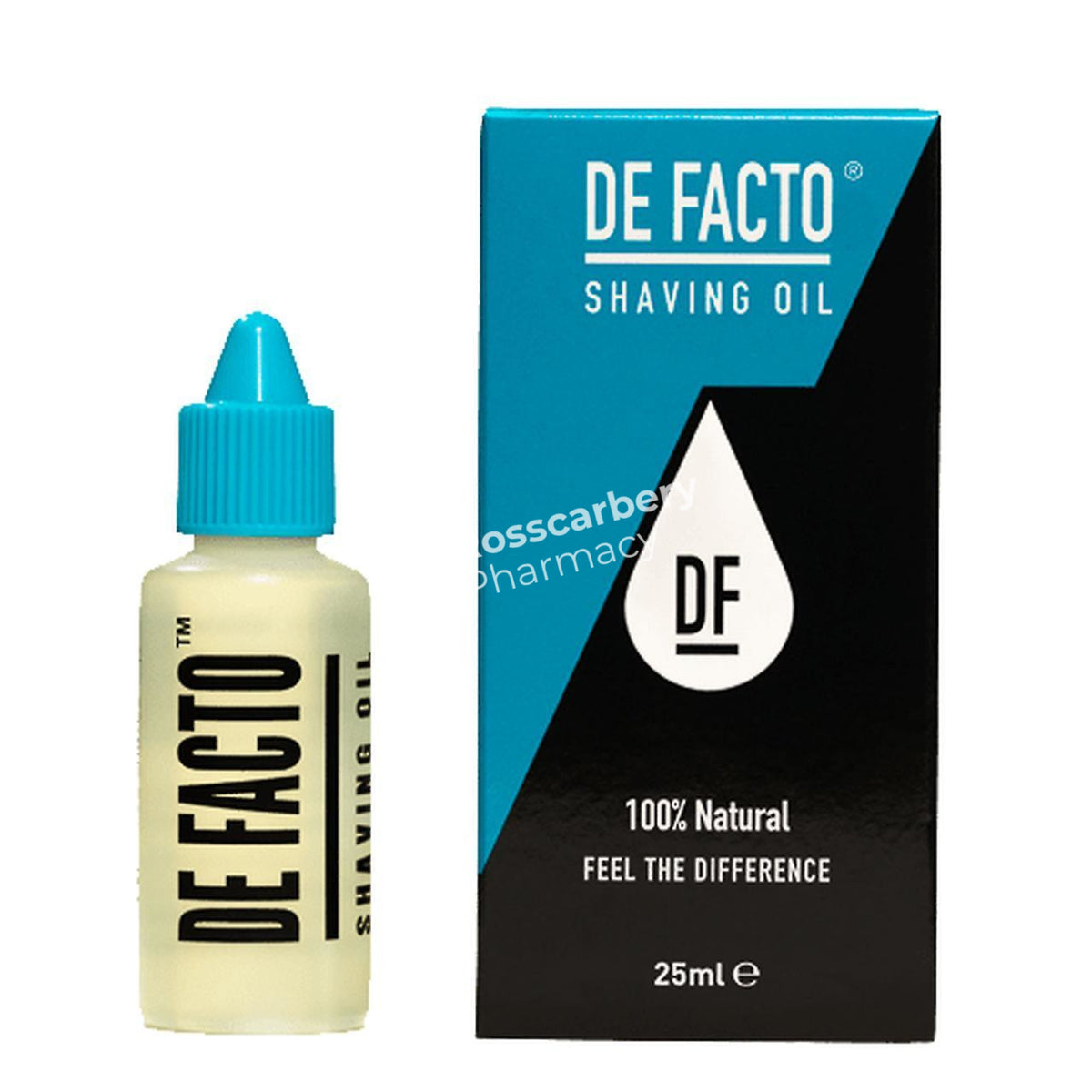 De Facto Shaving Oil 100% Natural 25Ml Mens & Grooming