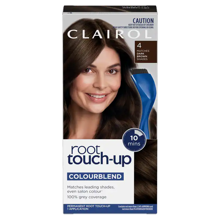 Clairol - Root Touch-Up - No.4 Matches Dark Brown Shades