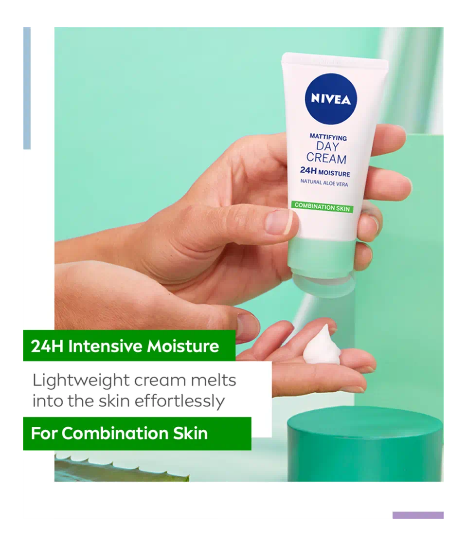 Nivea Mattifying Day Cream Moisturiser for Combination-Oily Skin