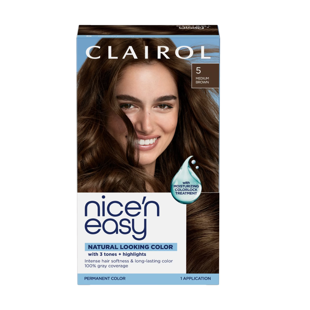 Clairol Nice'N Easy Creme Permanent - 5 Medium Brown