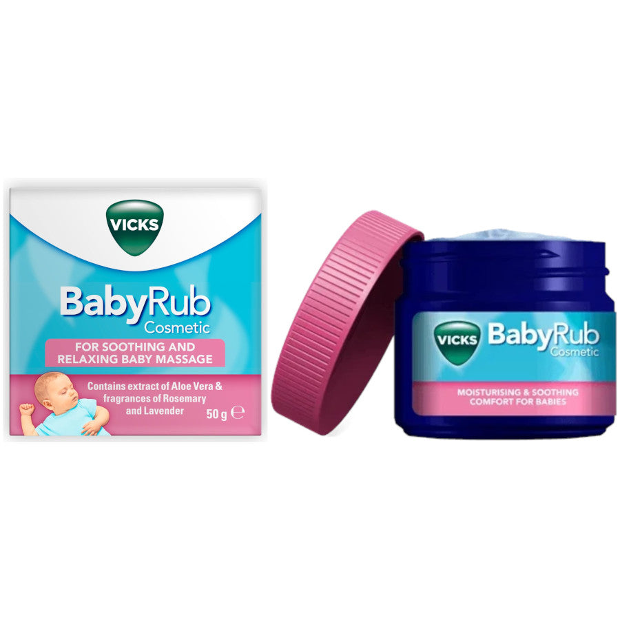 Vicks Baby Rub For Soothing And Relaxing Baby Massage