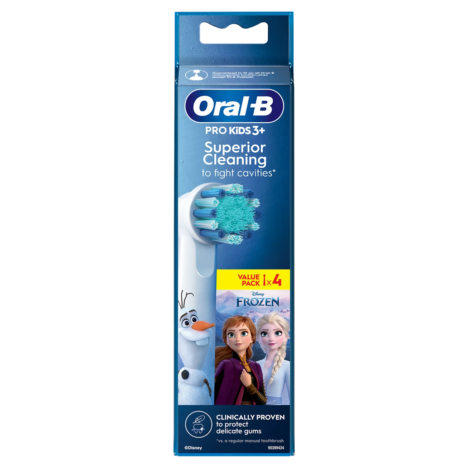 Oral B Frozen Electric Toothbrush Replacement Heads