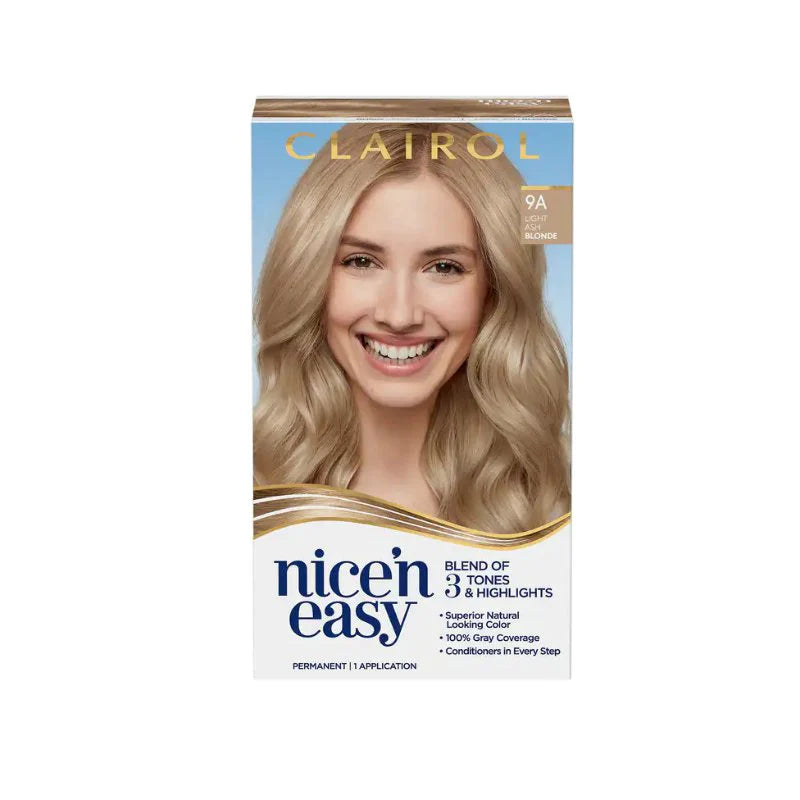 Clairol - Nice'N Easy Creme Permanent Natural Looking Colour - 9A Light Ash Blonde