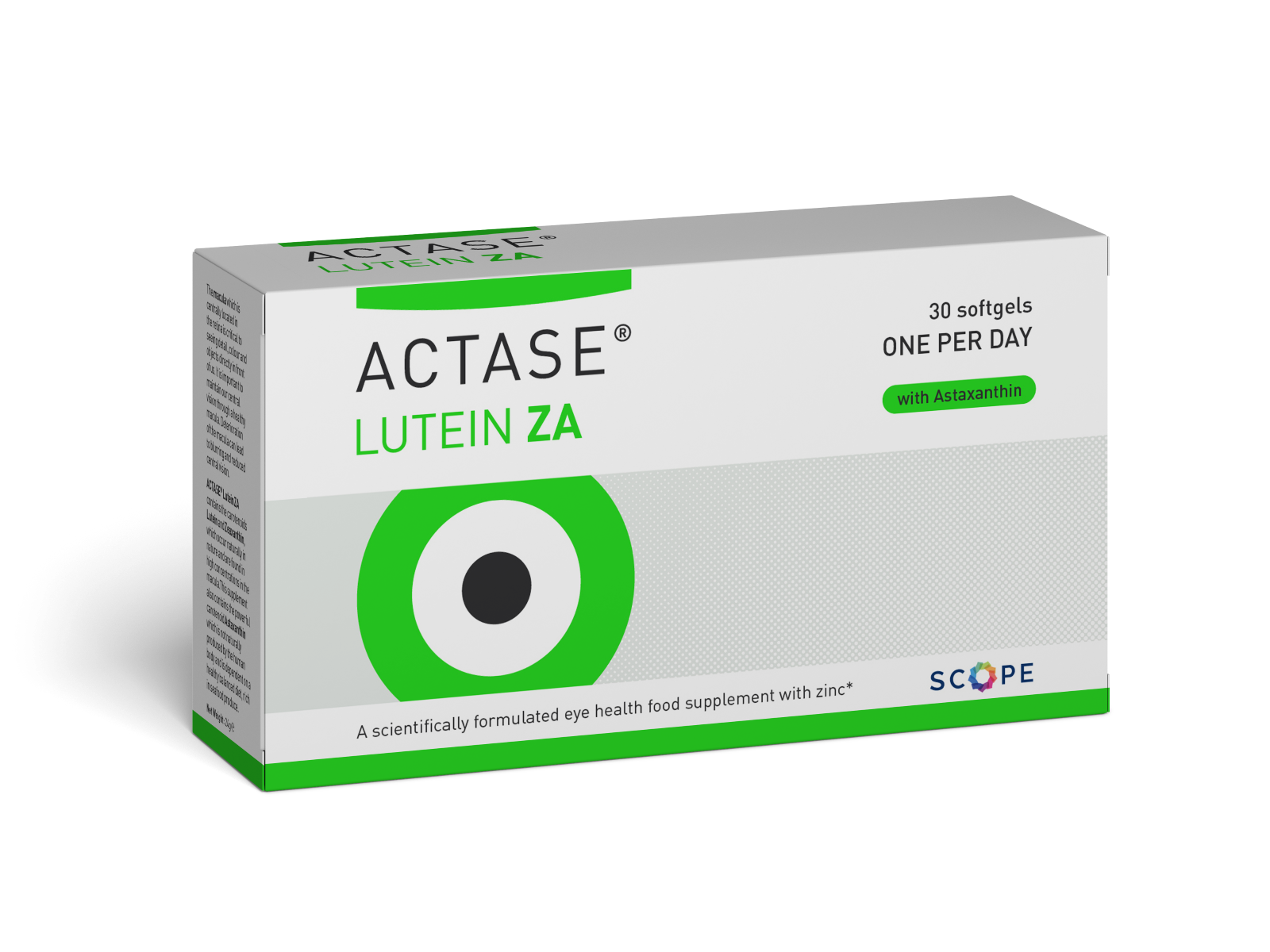 Actase Lutein ZA 30 Soft Gels