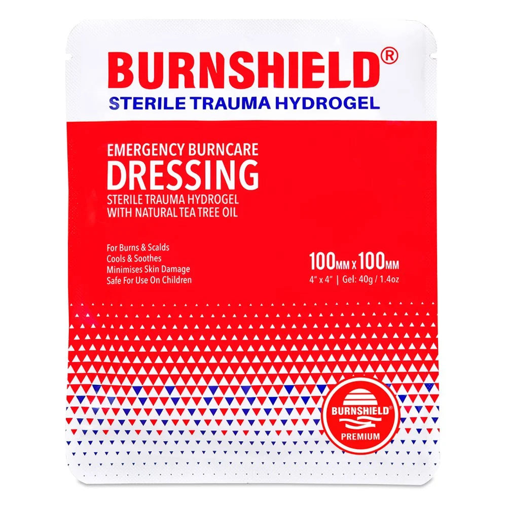 Burnshield Sterile Trauma Hydrogel Burn Dressing 4"x4"