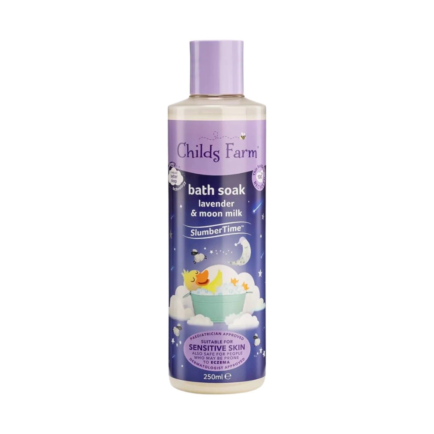 Childs Farm Bath Soak Lavender And Moon Milk