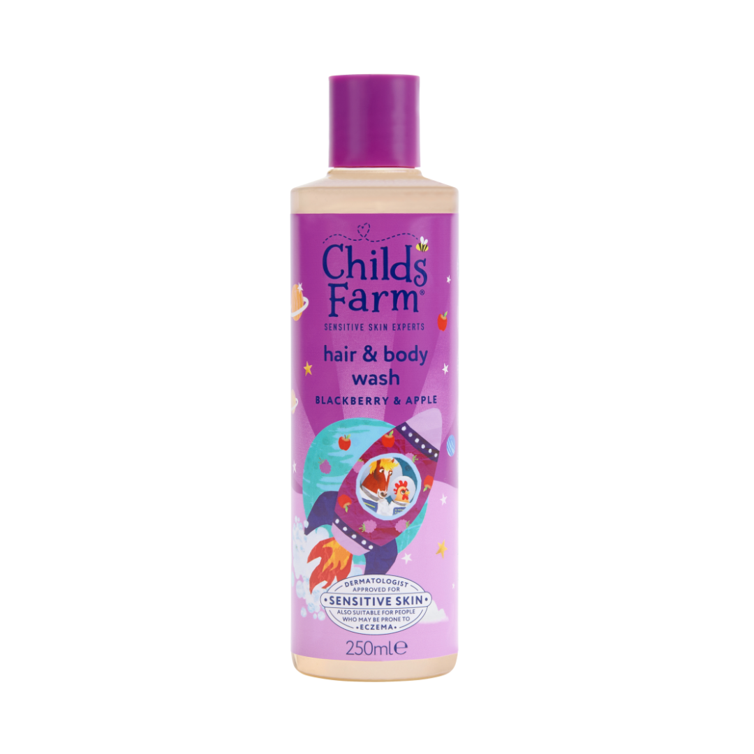Childs Farm Hair & Body Wash (Blackberry & Apple)