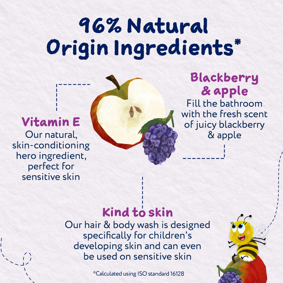 Childs Farm Hair &amp; Body Wash (Blackberry &amp; Apple)
