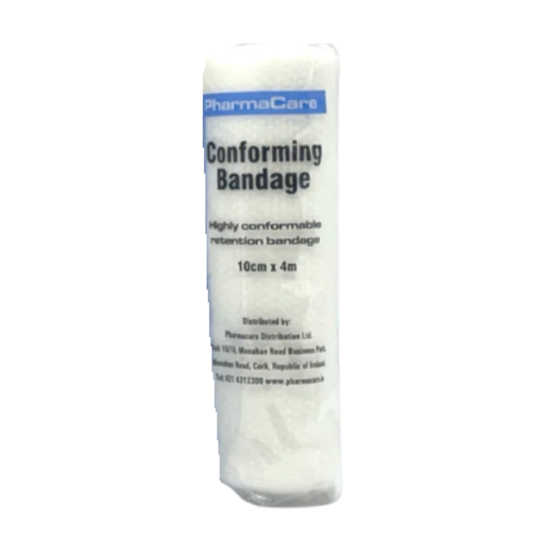 Pharmacare Conforming Bandage 10cm x 4m - Single