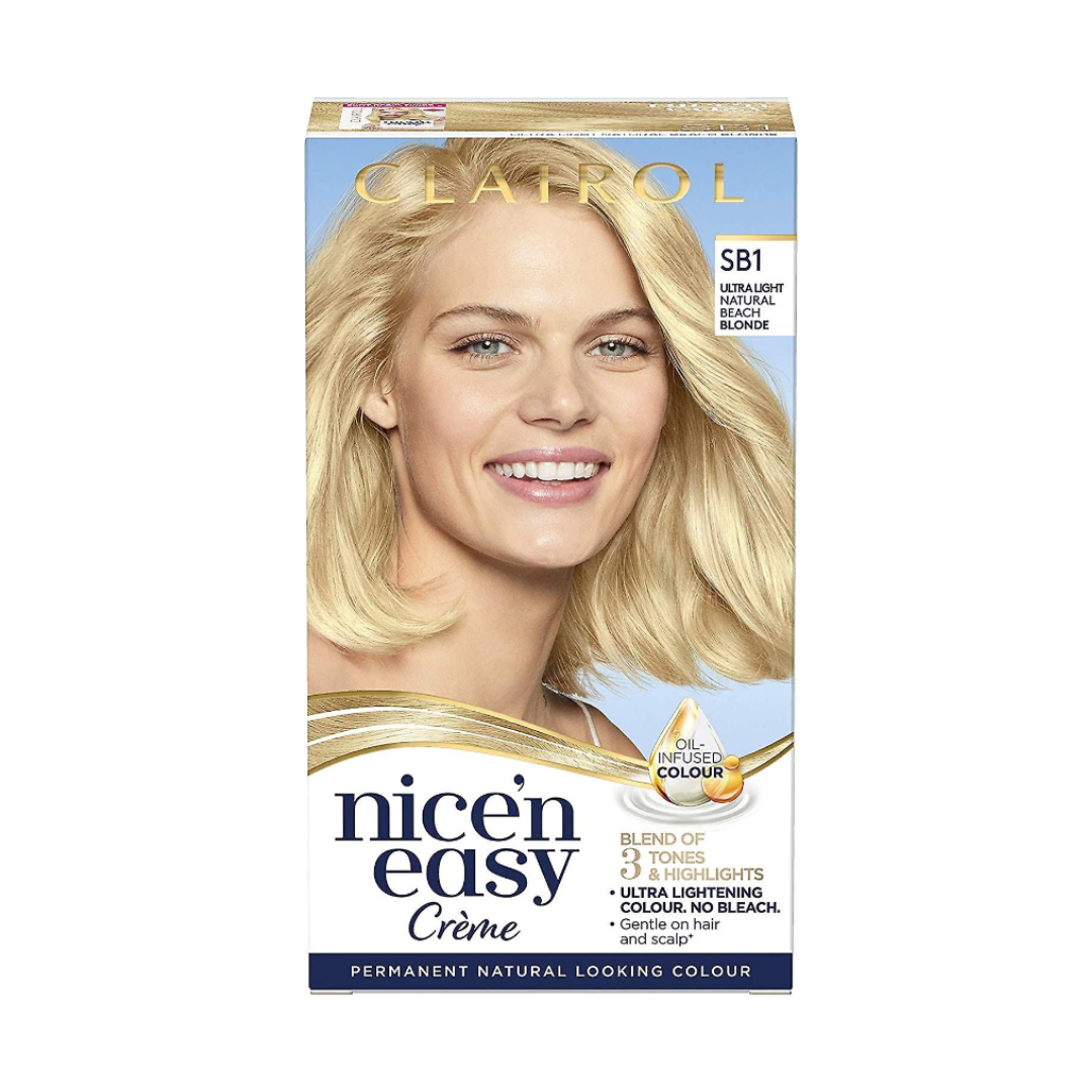 Clairol Nice'N Easy Creme Permanent - SB1 Ultra Light Natural Beach Blonde