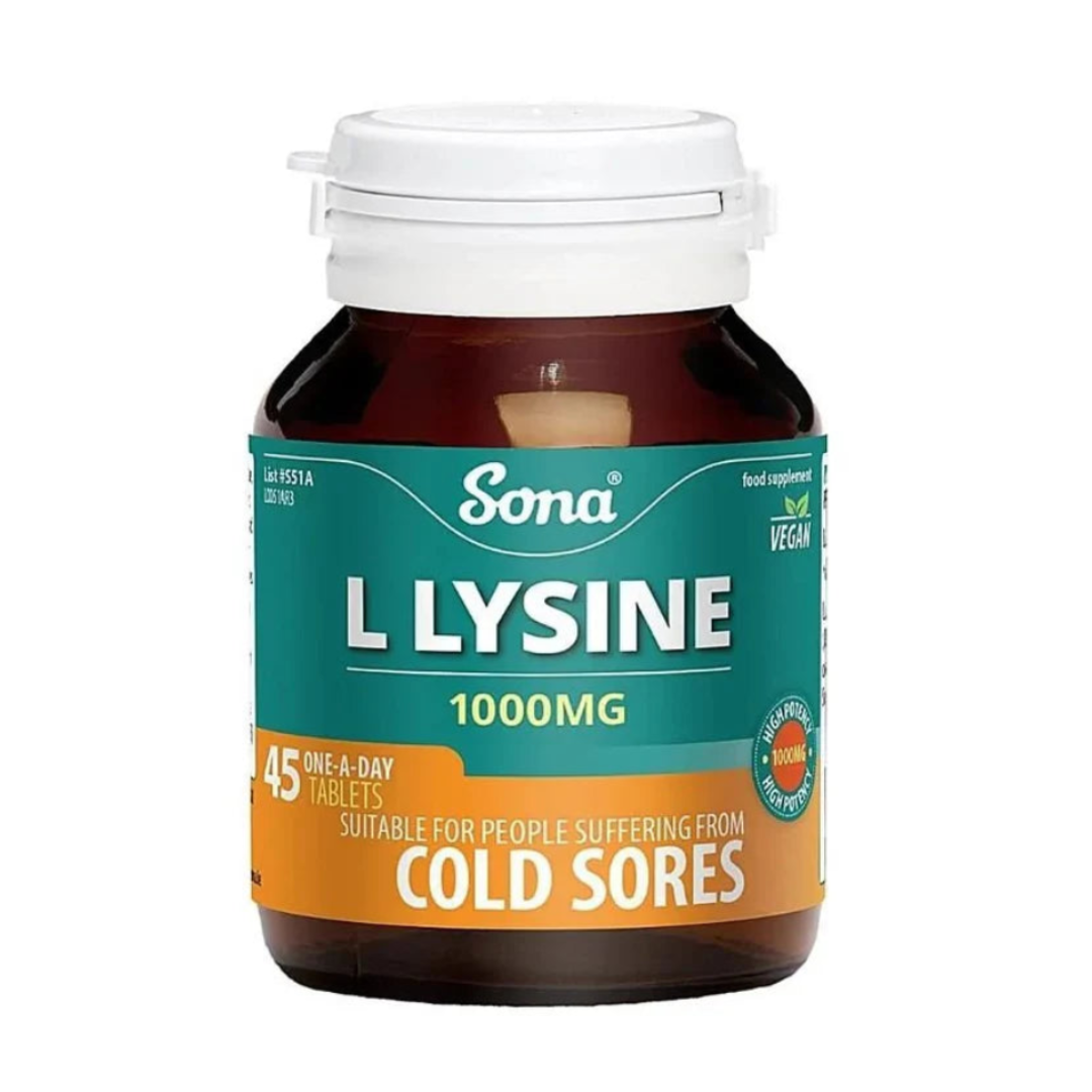 Sona - L Lysine 100mg One-A-Day