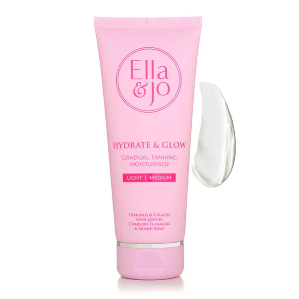 Ella & Jo Hydrate And Glow Tanning Moisturiser Light-Medium