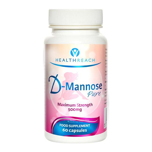 D-Mannose Capsules 500mg (60) Healthreach