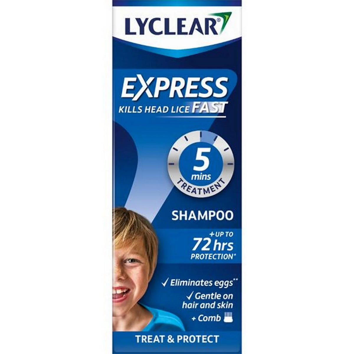 Lyclear Express Shampoo With Comb