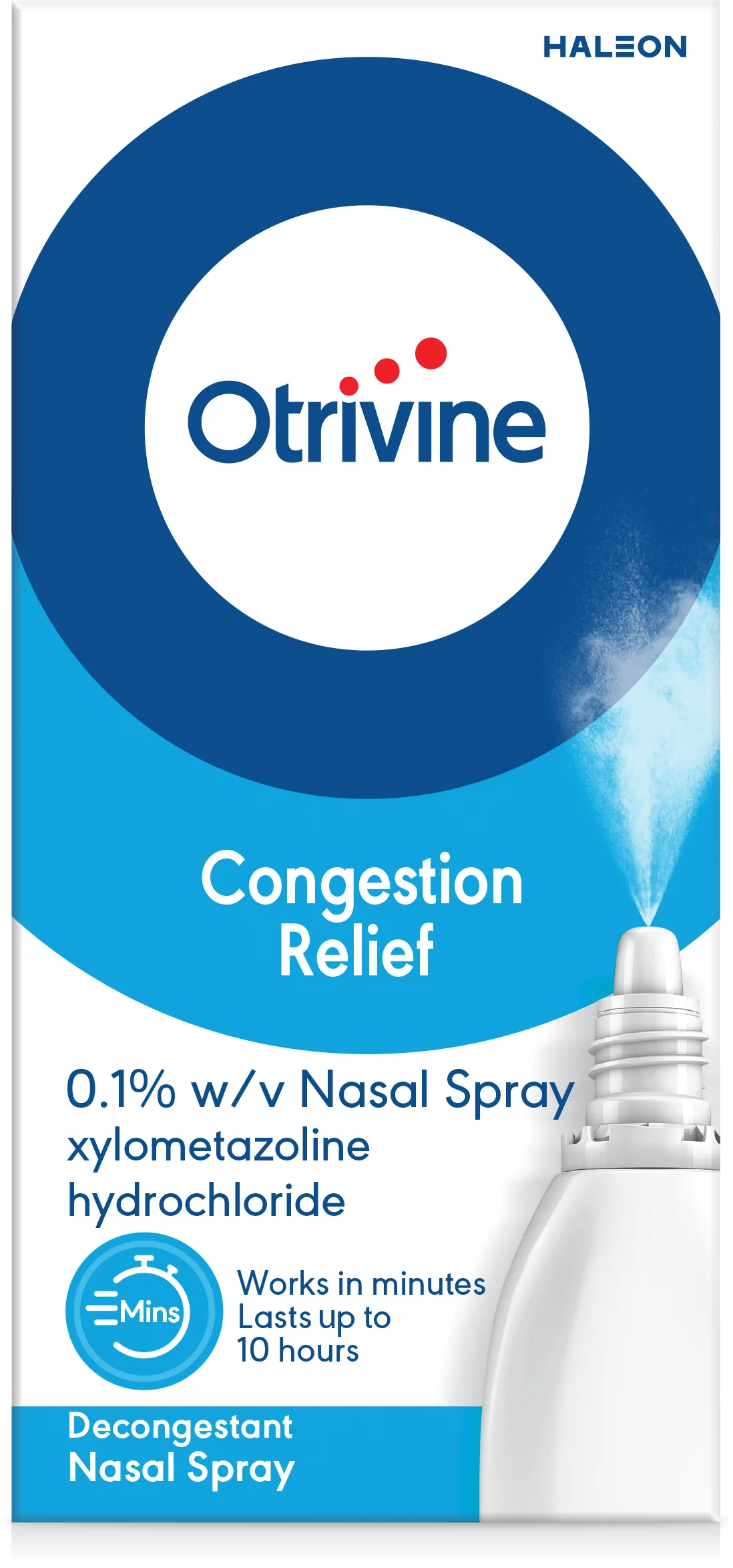 Otrivine Adult Congestion Relief 0.1% Nasal Spray