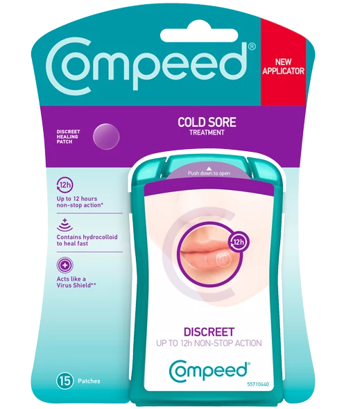 Compeed Cold Sore Treatment Discreet Patches - 15 patches