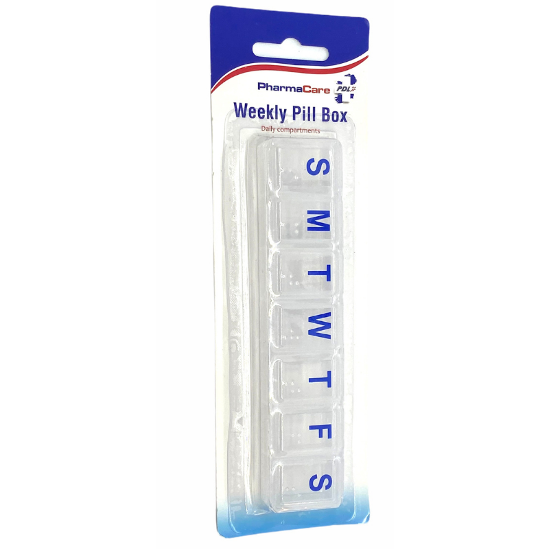 Pharmacare Weekly Pill Box