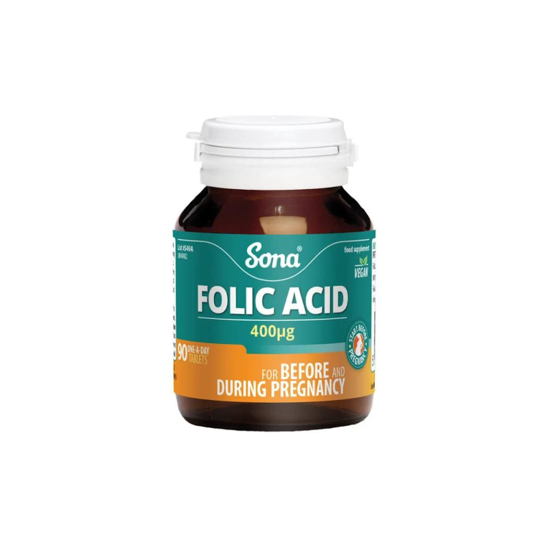 Sona Folic Acid - 90 tablets