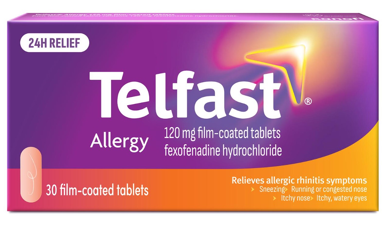 Telfast Allergy 120mg Film-Coated Tablets