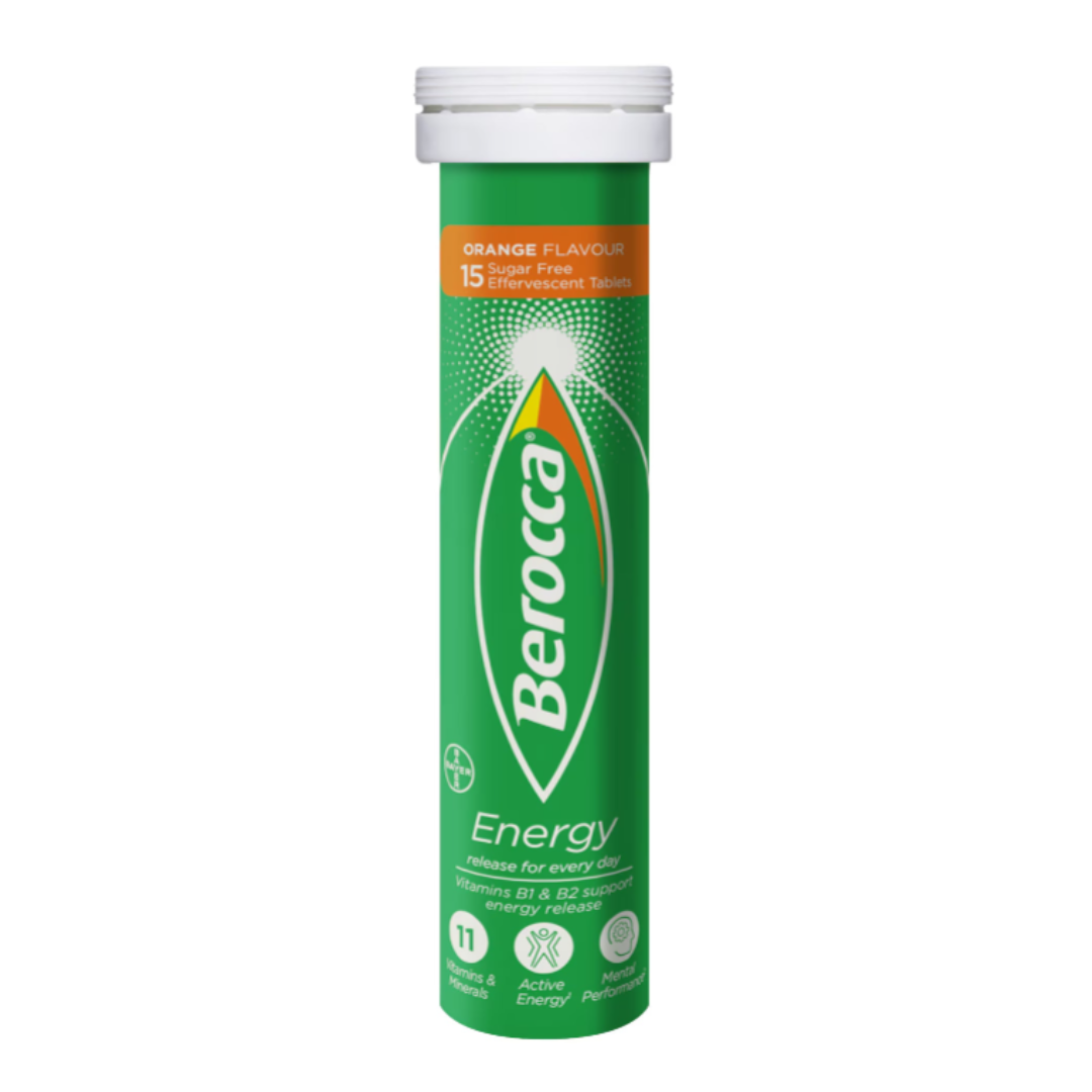 Berocca Energy Orange - 15 Effervescent Tablets