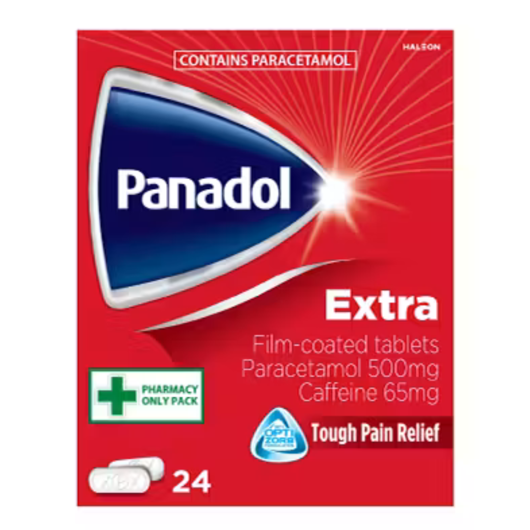 Panadol Extra 500mg/65mg Film-Coated Tablets
