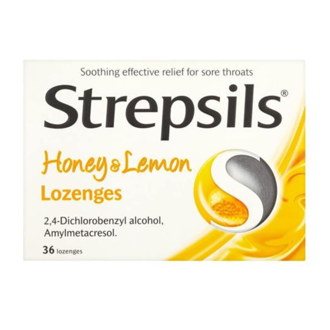 Strepsils Honey &amp; Lemon Lozenges