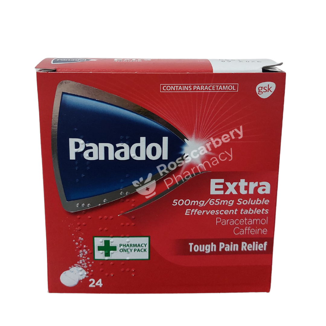 Panadol Extra 500mg/65mg Soluble Tablets
