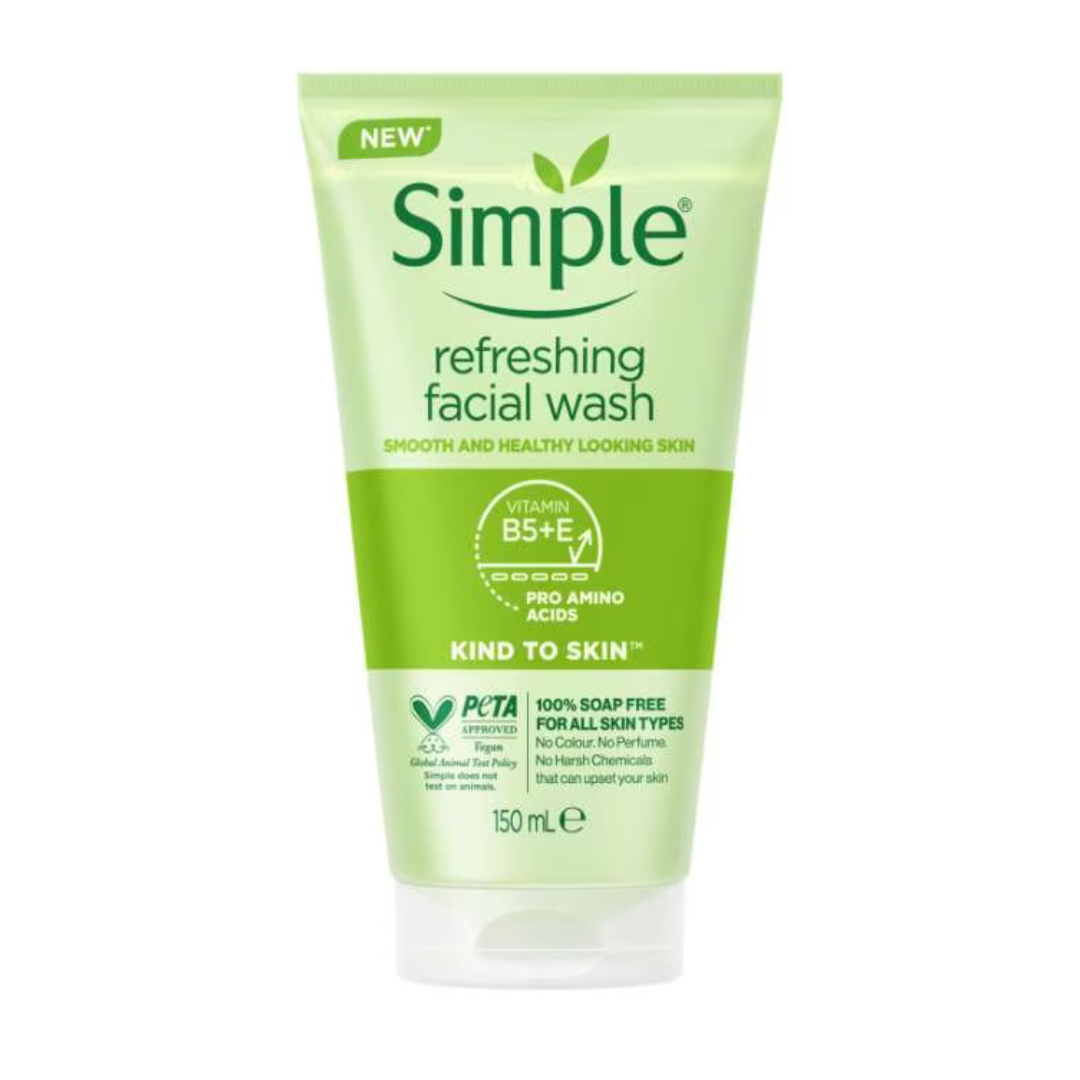 Simple Kind To Skin Refreshing Facial Wash