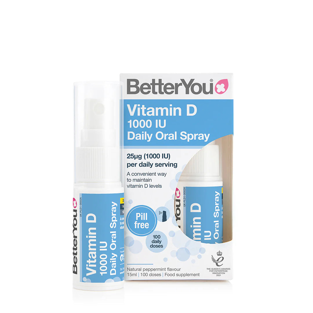 BetterYou Vitamin D Oral Spray 1000IU Oral Spray