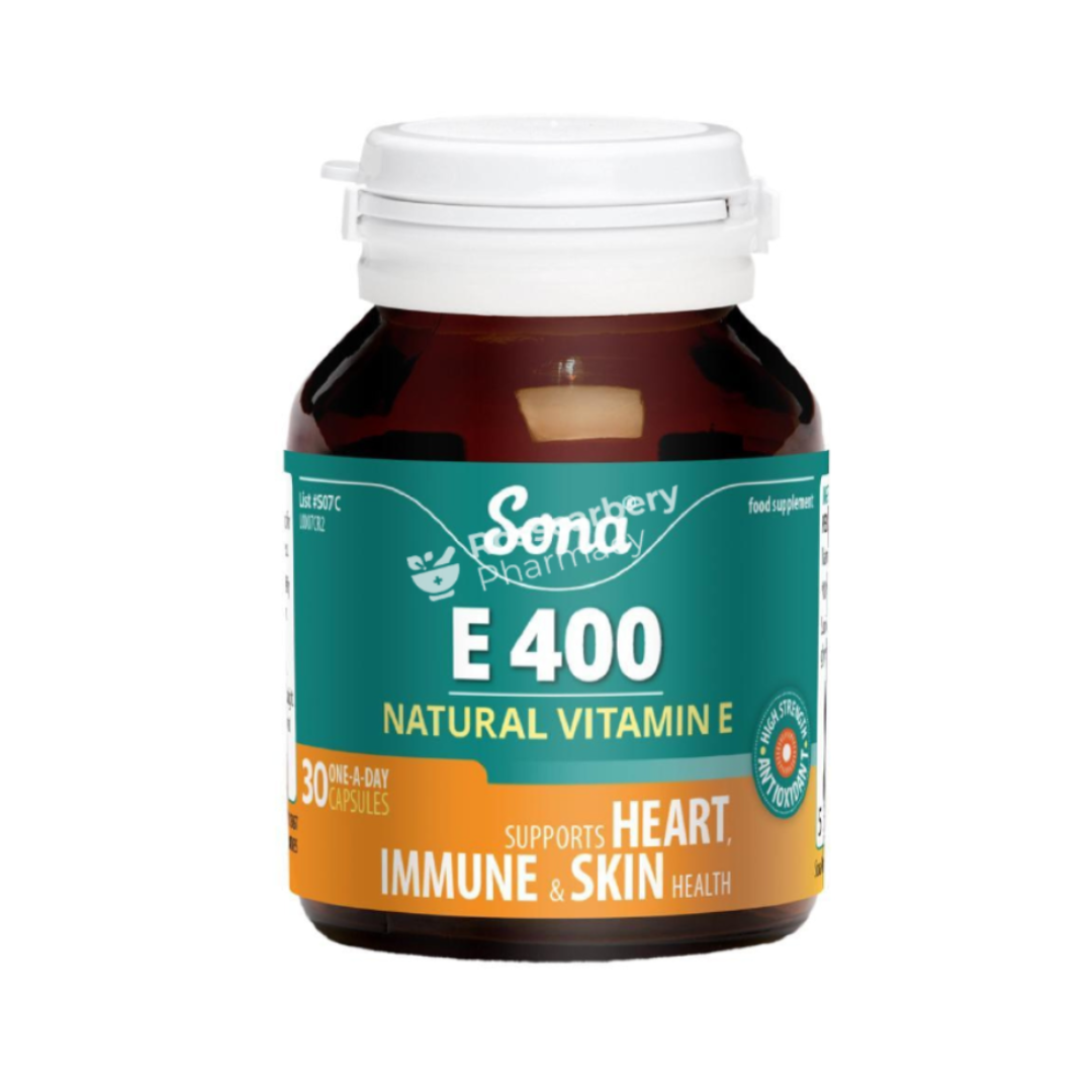 Sona - E 400 Natural Vitamin E One-A-Day