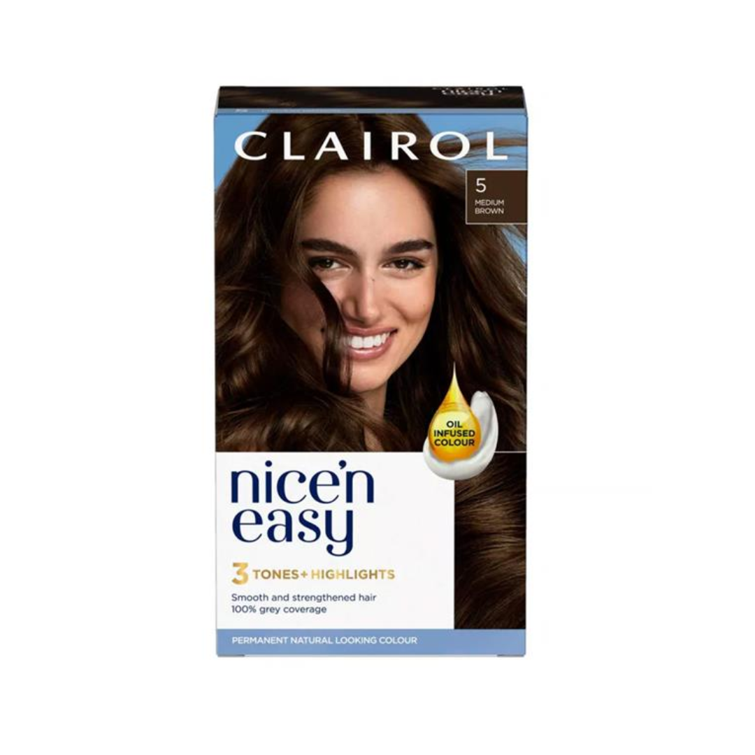 Clairol Nice'N Easy Creme Permanent - 5 Medium Brown