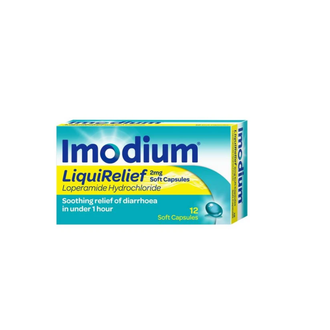 Imodium LiquiRelief 2mg Soft Capsules