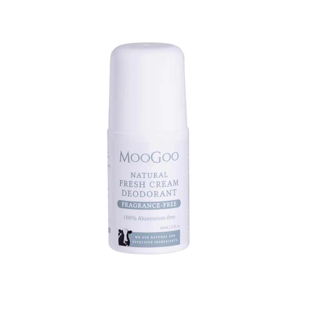 Moogoo Natural Fresh Cream Deodorant Fragrance Free