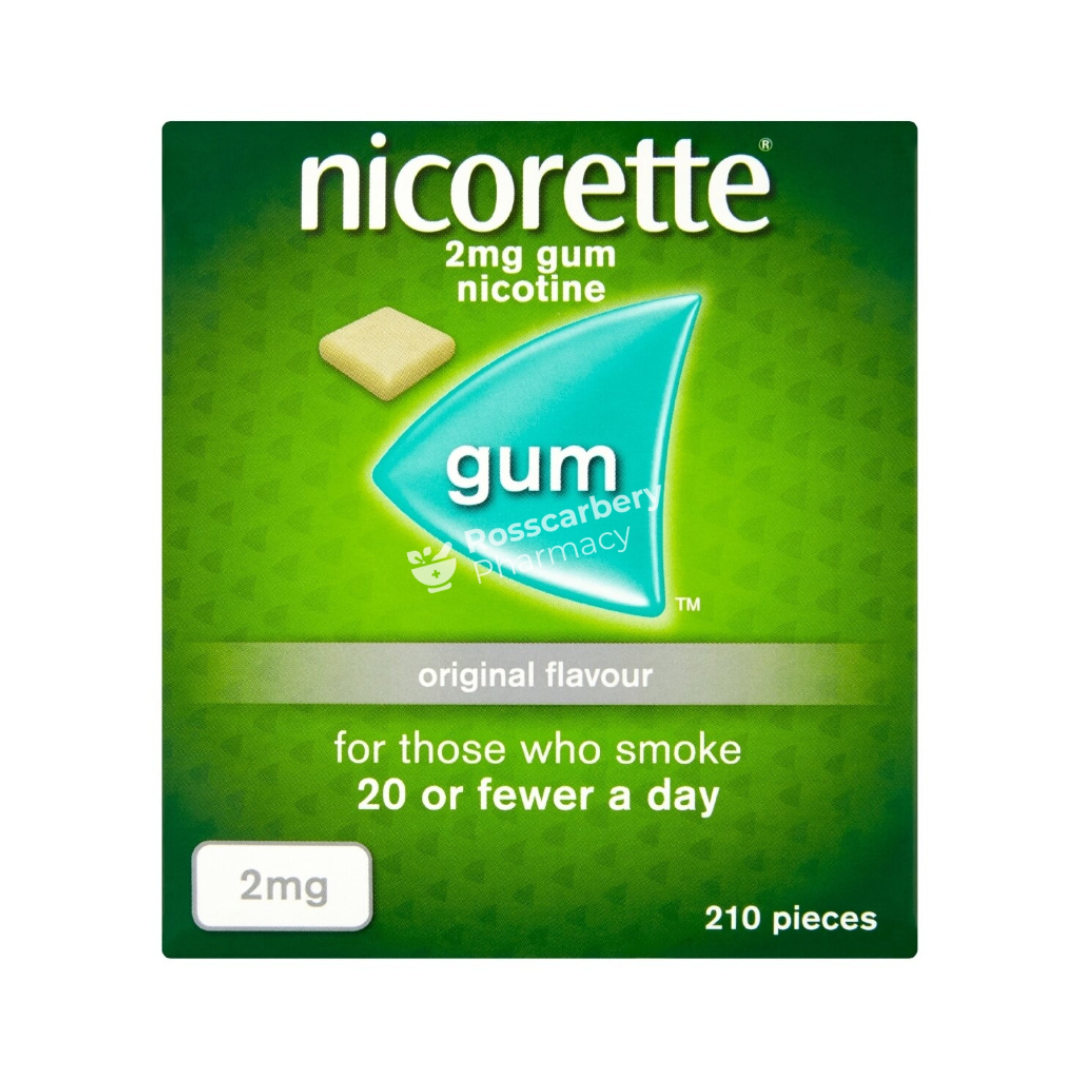 Nicorette 2mg  Low Strength Medicated Chewing Gum