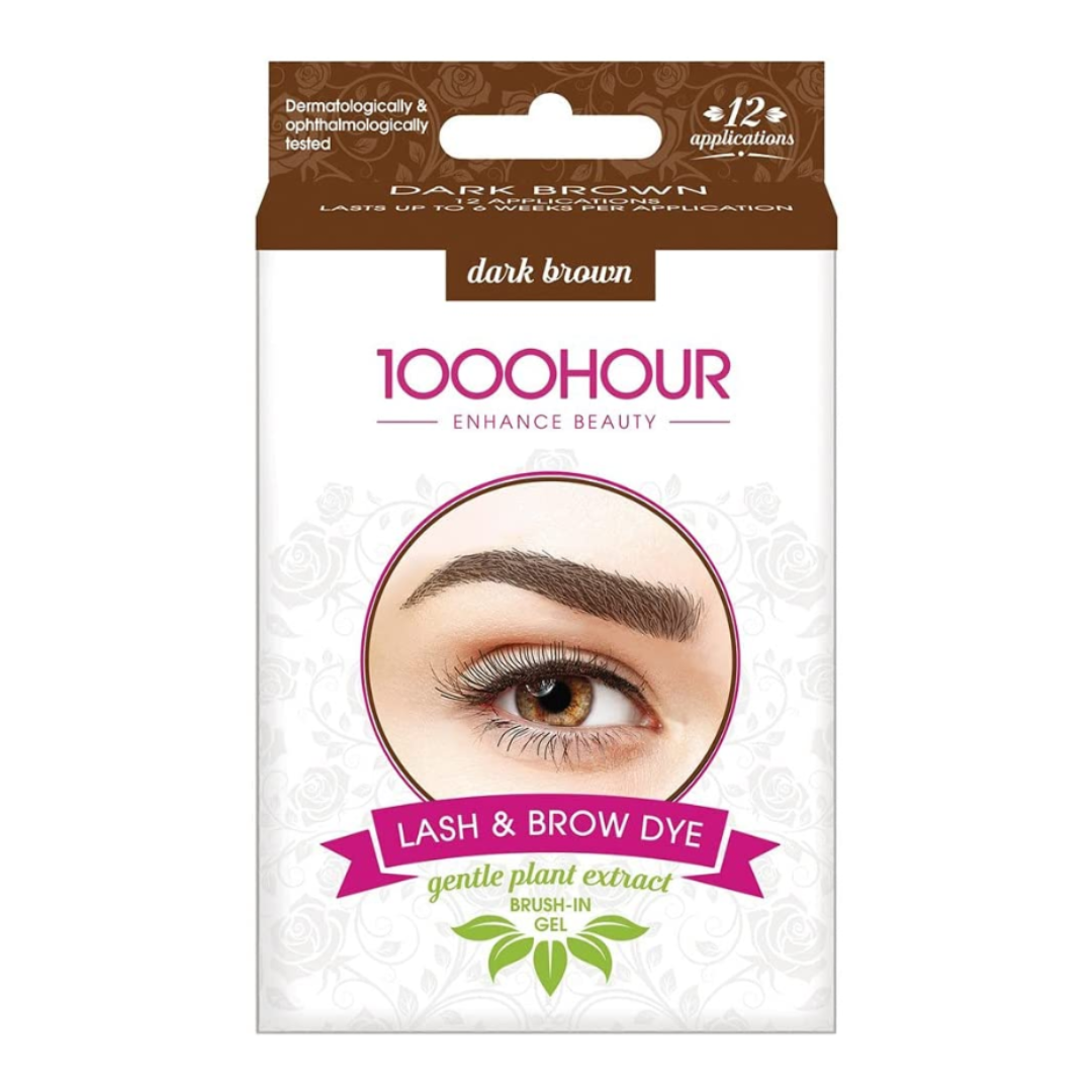 1000 HOUR Enhance Beauty Lash & Brow Dye (Dark Brown)