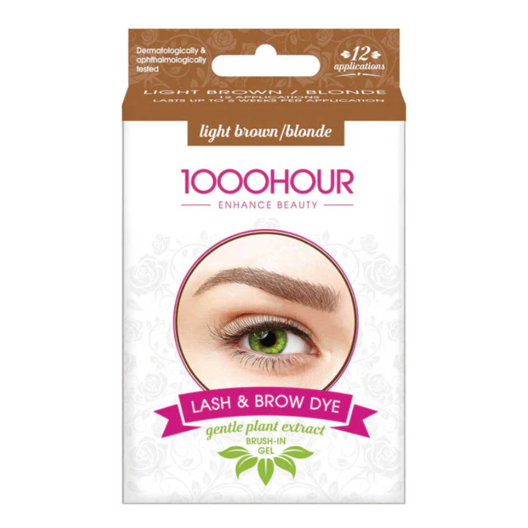 1000 HOUR Enhance Beauty Lash & Brow Dye (Light Brown/Blonde)