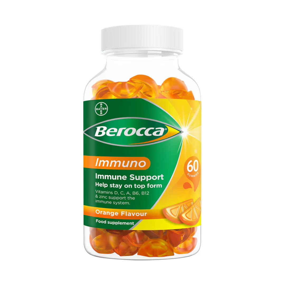 Berocca Immuno Orange - 60 Gummies