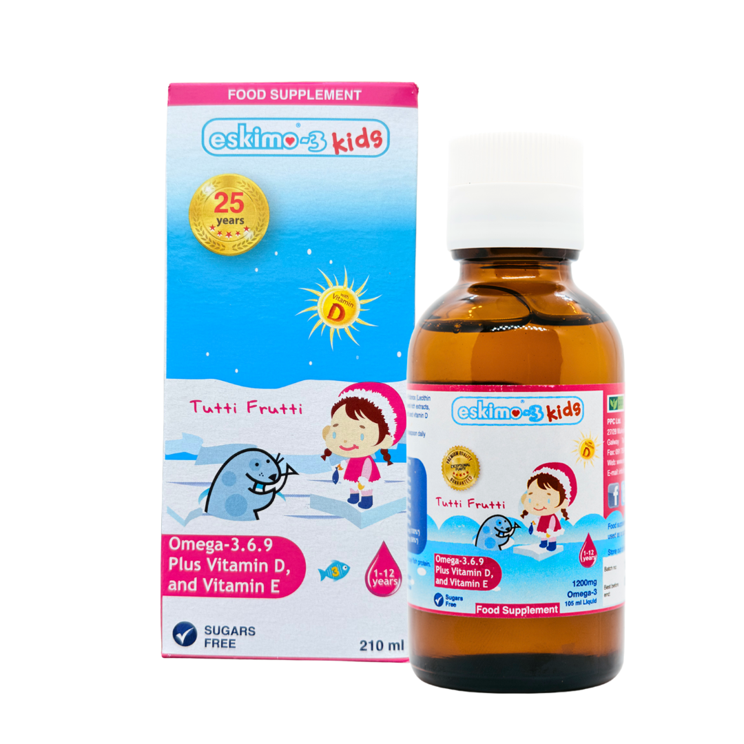 Eskimo-3 Kids Omega 3.6.9 + Vit D &amp; E (Tutti Frutti)