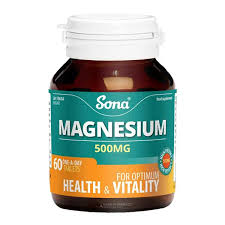 SONA MAGNESIUM 500MG TABS