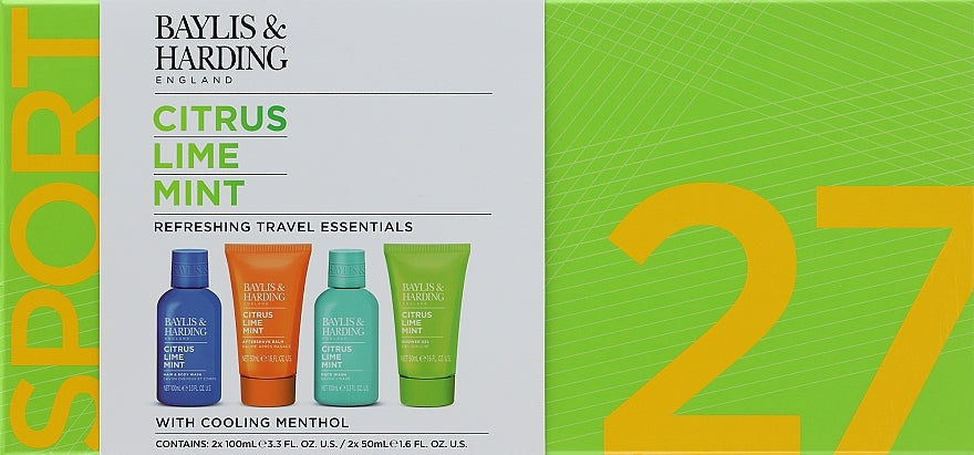 Baylis & Harding Citrus Lime Mint Refreshing Travel Essentials