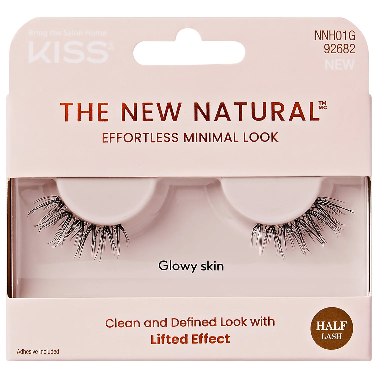 KISS The New Natural Glowy Skin Half Lash