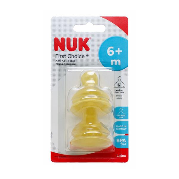 NUK First Choice Teat Latex 6+ months