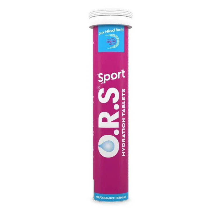 ORS Sport Hydration Tablets - Mixed Berry Flavour 20 Tablets